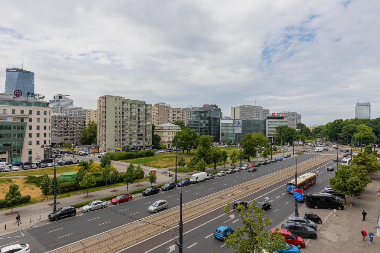 Trendy Apartment Marszalkowska With City View Near Ogrod Saski By Noclegi Renters Warsawa Bagian luar foto