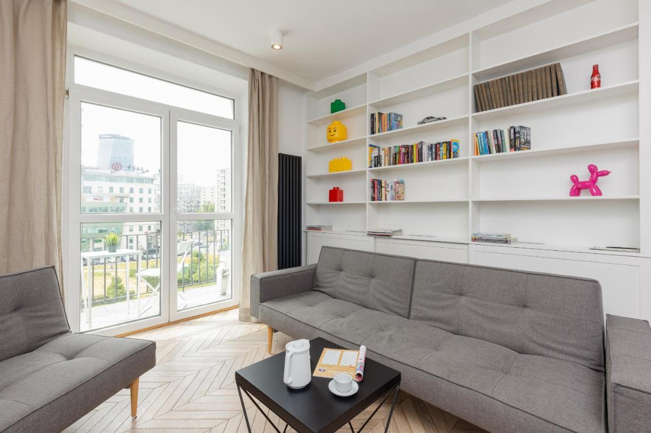 Trendy Apartment Marszalkowska With City View Near Ogrod Saski By Noclegi Renters Warsawa Bagian luar foto