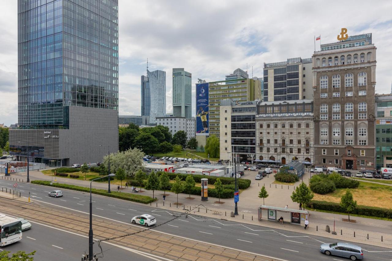 Trendy Apartment Marszalkowska With City View Near Ogrod Saski By Noclegi Renters Warsawa Bagian luar foto